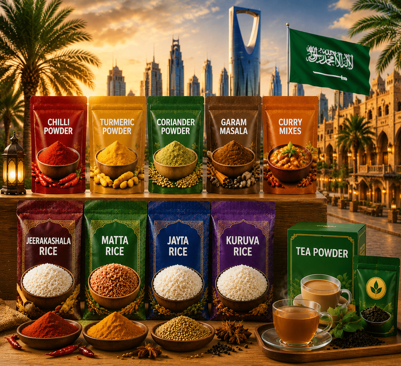 Investment Opportunity – Indian Food Products Distribution in Saudi Arabia